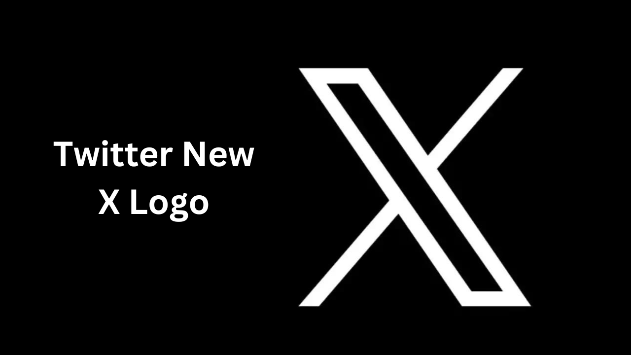 Twitter New X Logo