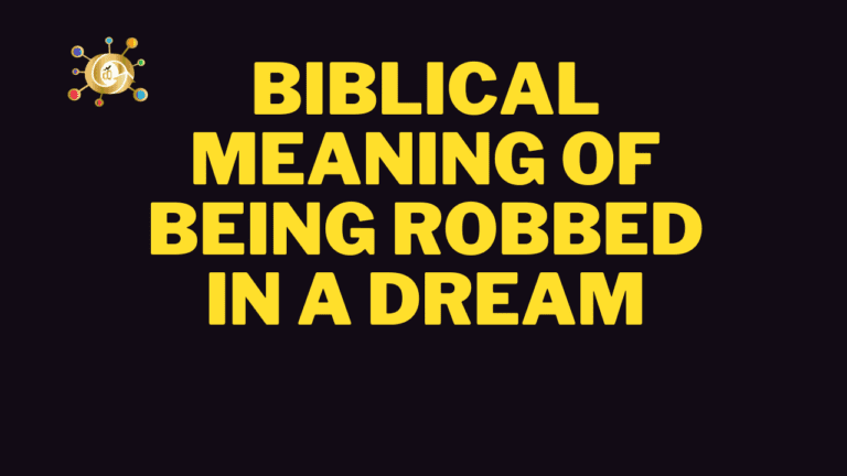 Biblical Meaning of Being Robbed in a Dream